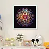 Mandala-11CT Stamped Cross Stitch 40*40cm