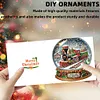 6pcs Diamond Painting Xmas Ball Greeting Cards Congratulations Cards & Gifts