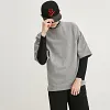 Jack Jones Brand New fashion 100%cotton solid o-neck oversize sweats men |217133525