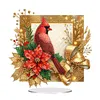 (US Local)Acrylic Diamond Painting Hanging Pendant for Garden Window Decor (Village House)