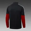 2025 Germany Long Zipped Jacket Black Football Shirt 1:1 Thai Quality