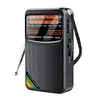 FM AM SW Radio with Headphone Jack Pocket Radio Portable Radio for Home/Outdoor