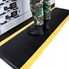 [US Local Warehouse] Anti Fatigue Mat 144x36inch Standing Work Mats Thick 3/4in Black with Yellow Border for Industrial and Commercial Workplaces