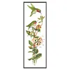 Bird Flower - 9CT Partial Beaded Cross Stitch Kit(16x53cm)