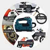 21V Li-ion Digital Display Air Pump LED Portable Car Tire Inflator for Makita