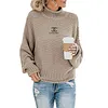 CHANEL&trade; nowy sweter z golfem na jesień-zimę