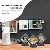  10 Pack 3D Floating Display Frame Stand Holder Coin Chip Jewelry Pin Display Stand Box