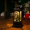 Christmas glowing interior water-filled wind lantern