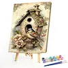 Bird's Nest-Paint by Numbers Acrylic Painting 40*60CM(Poster style）