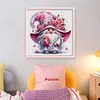 (US Local)Rose Gnome-11CT Stamped Cross Stitch Kit(40x40cm)