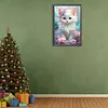 Diamond Painting-DIY Full Round Drill Flower Cat(40*60CM）
