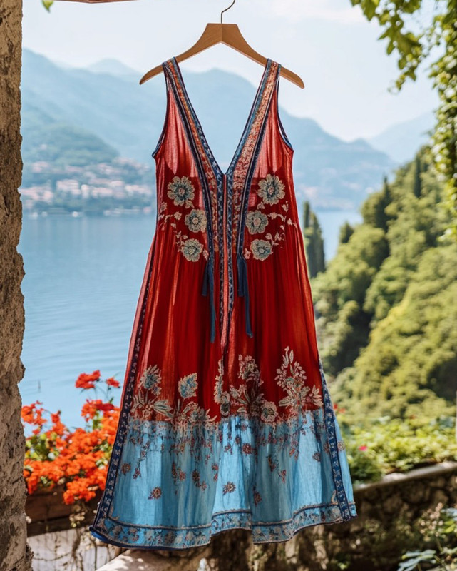 Summer Vacation Chiffon Dress 2eea