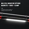 Rechargeable Powerful LED Work Light W/ Hooks & Magnetic Base for Garage Car