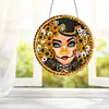 Diamond Painting Skull Beauty Pendant for Home Garden