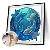 Pisces  Constellations-Paint by Numbers Acrylic Painting 40*40CM