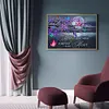 Diamond Painting -DIY Full Square Drill Butterfly Saying