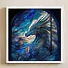 (Stamped/Counted) Dragon - 11CT Cross Stitch 40*40cm/15.75*15.75in