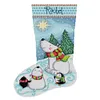 Christmas Socks-11CT Stamped Cross Stitch 40*40cm
