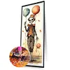 Cr&acirc;ne Avec Ballon-Perceuse Ronde Peinture Diamant-30*70CM (Grande Taille)
