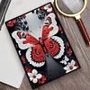 (US Local)50-Page A5 Butterfly Diamond Painting Notebook for Adult Holiday Birthday Gift