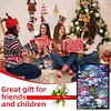 (US Local)50-Page A5 Christmas Snowman Diamond Painting Notebook for Adult Holiday Gift