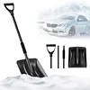 Adjustable Car Snow Shovel Portable Survival Shovel Rotating Snow Removal Shovel