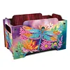 DIY Diamond Painting Rectangular Storage Rack Colorful Pattern Can Be Stacked Storage Box Kits