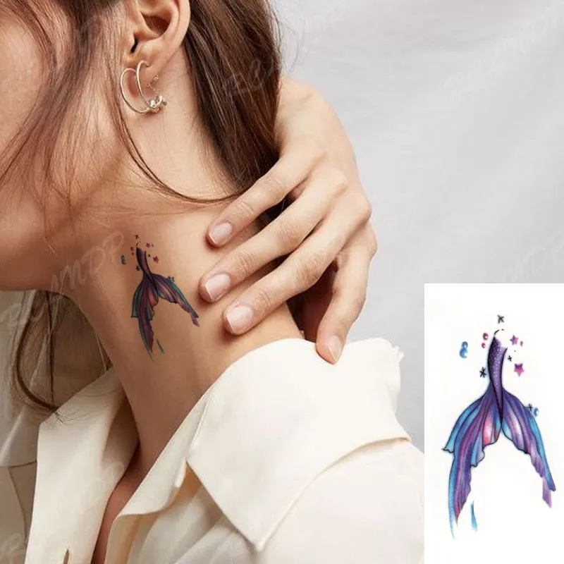 Waterproof Temporary Tattoo Sticker Cartoon anime Boy Knife Tatto Flash Tatoo Fake Tattoos Small Size Art for Kids Men Women