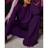 Women's Long Sleeve Loose Hooded Casual Suit