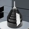 [US Local Warehouse] 20-63mm PE Pipe Chamfer Tool Cone Tube Deburring Reamer Tool (With Drill Nail)