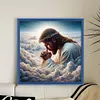 Praying Man - 11CT Stamped Cross Stitch - 40*40cm