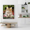 Diamond Painting -DIY Round Drill Cute Cat