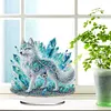 White Wolf Double Sided - 5D DIY Ornament