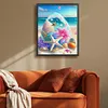 Beach Shells - 11CT Stamped Cross Stitch - 40*50cm - Natural