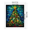 Christmas Tree - 14CT Stamped Cross Stitch 40*50cm/15.75*19.69in