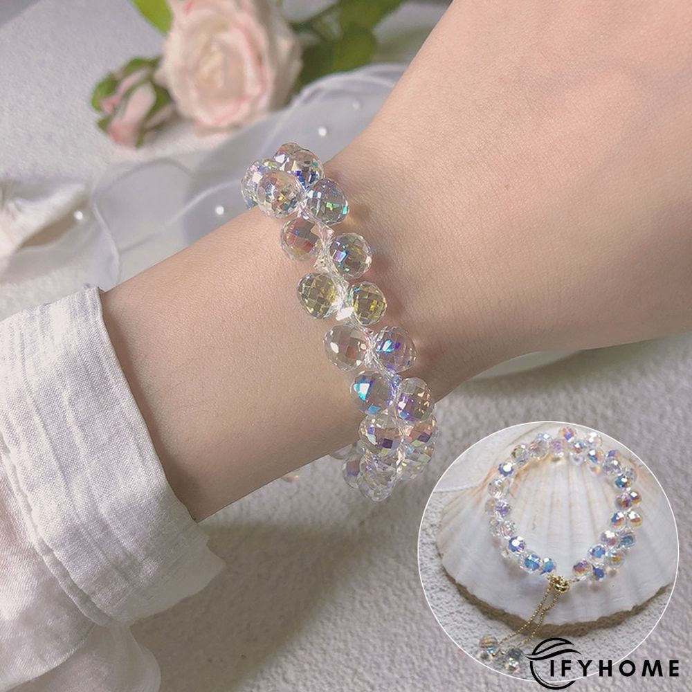 &nbsp;Double Row Crystal bracelet | IFYHOME