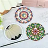 3pcs DIY Datura Diamond Painting Makeup Mirror Portable Kits