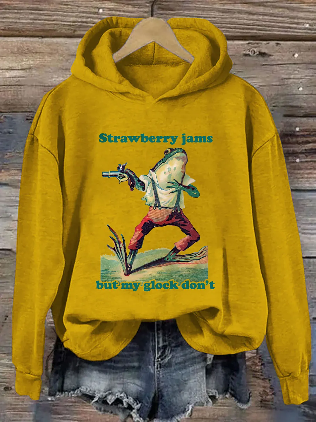 Strawberry Jams But My Glock Don't Hoodie