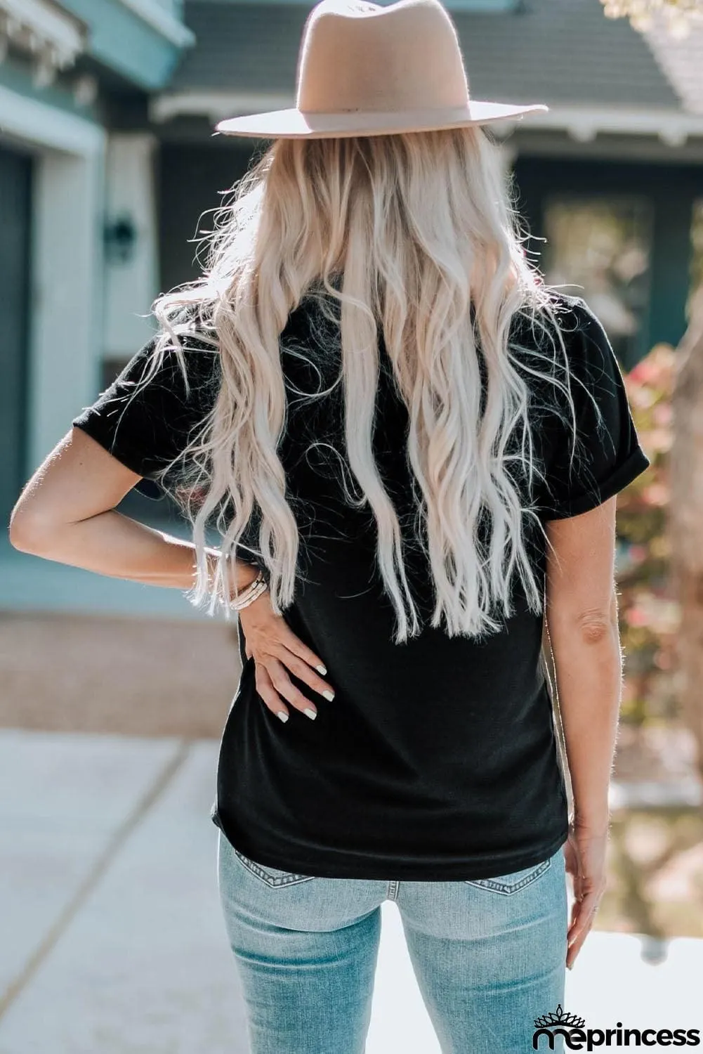 RODEO Graphic Round Neck Short Sleeve Tee