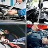 Wrench Extender Tool Bar, Extra Long 15 Inch Wrench Extension Bar with 1/2 Inch Square Hole for Maximum Leverage, Solid Steel Tool for Mechanics and DIY Enthusiasts