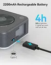 SmallRig 4276 Vibe P108 LED Video Light Circle Light (RGB Full Color)