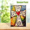 Cross  - Full Round Diamond Painting  30*40cm/40*50cm