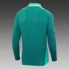 2024 Algeria Long Zipped Jacket Green Soccer Jersey 1:1 Thai Quality