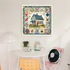 (Stamped/Counted) Landscape-11CT Cross Stitch 50*50cm/19.69*19.69in