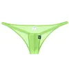 Men's Sexy Low Waist Mesh Transparent Briefs
