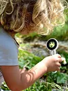 60X Handheld Magnifier with LED Light Illuminated Magnifying Glass for Reading