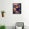 Perroquet Compl&egrave;te Carr&eacute; Diamant Peinture 30X40CM