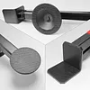 Auxiliary Door Lifter Metal Swivel Lift Tool Foot-Operated Door Panel Elevator