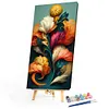 Abstract Flower-Paint by Numbers Acrylic Painting 30*50cm