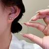 Clous d'oreilles diamant sept &eacute;toiles
